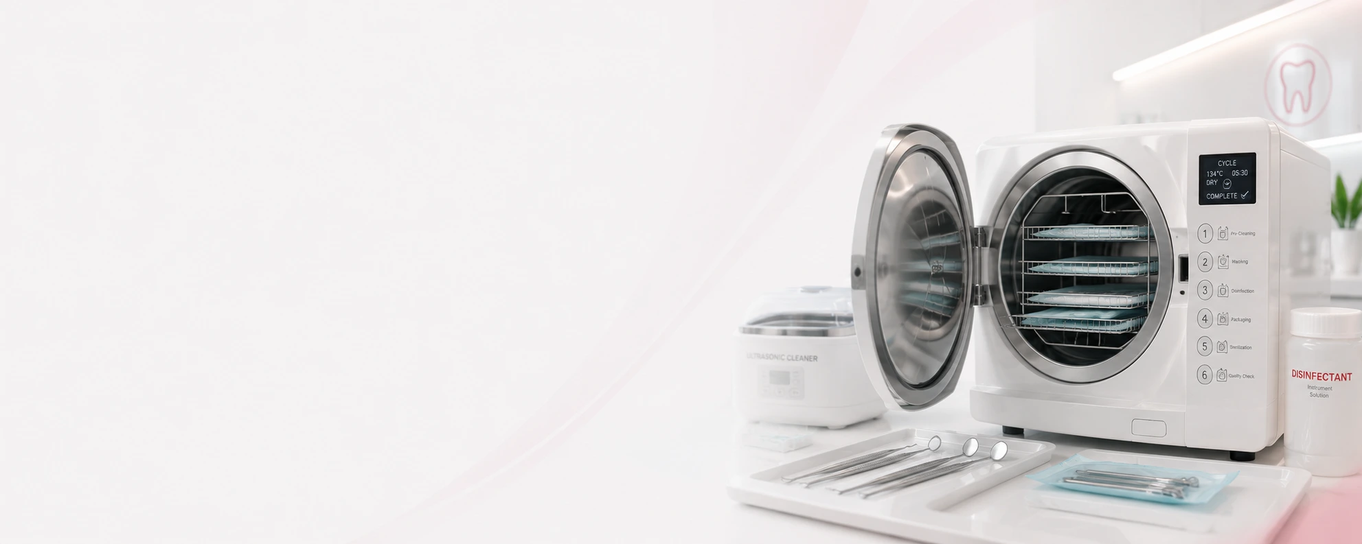 6-Step Dental Sterilization & Hygiene Process in Jaipur